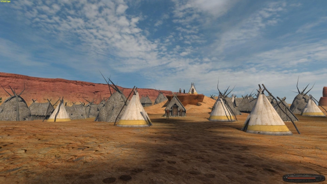 Типичное поселение Апачей!